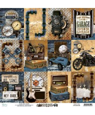 12 x 12 Paper Set - Garage