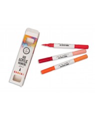 ABM Duo acrylic markers Reds 3 PC