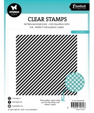 SL Clear stamp Big stripes Essentials 138x138x3mm