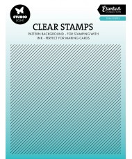 SL Clear stamp Thin stripes Essentials 138x138x3mm