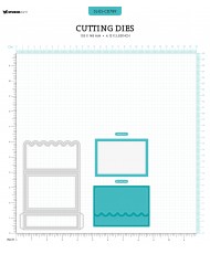 Cutting dies ATC card pocket Essentials 14.5x10.5cm