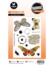 SL Clear stamp The Butterflies Grunge Collection