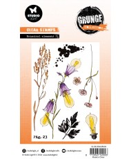 SL Clear stamp Botanical elements Grunge
