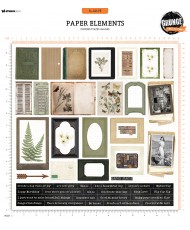 SL Paper elements Frames & texts Grunge Collection