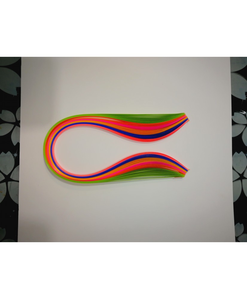 10mm Neon Quilling Paper