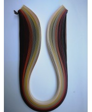 10mm Brown Quilling Paper