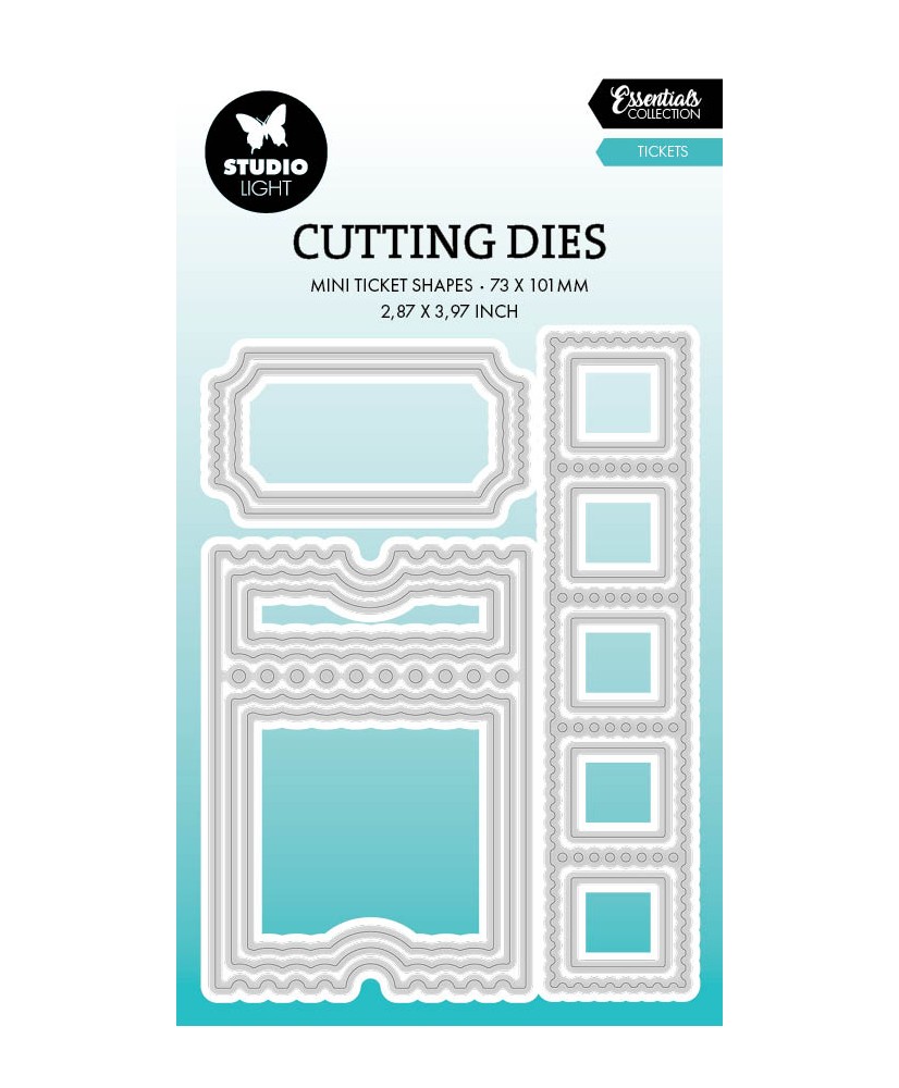 Cutting dies Small tickets Essentials