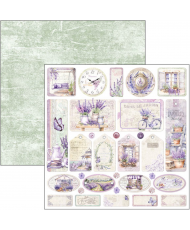 Morning in Provence Patterns Pad 12x12 8/Pkg