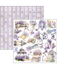 Morning in Provence Paper Pad 8x8 12/Pkg