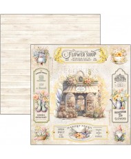 Flower Shop  Paper Pad 12x12 12/Pkg