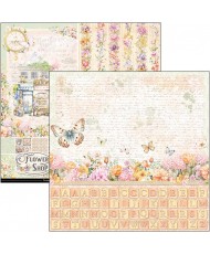 Flower Shop Patterns Pad 12x12 8/Pkg