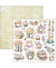 Flower Shop Patterns Pad 12x12 8/Pkg