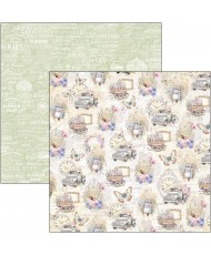 Flower Shop Patterns Pad 12x12 8/Pkg