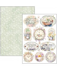 Flower Shop Creative Pad A4 9/Pkg