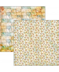 Coral Reef  Patterns Pad 12x12 8/Pkg