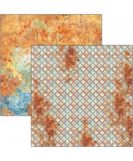 Coral Reef  Patterns Pad 12x12 8/Pkg