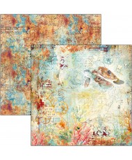 Coral Reef  Paper Pad 12x12 12/Pkg