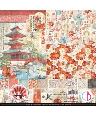 Land of the Rising Sun Patterns Pad 12x12 8/Pkg