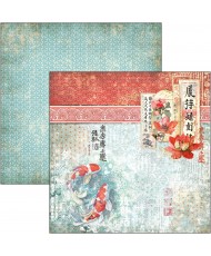 Land of the Rising Sun Pad 8x8 12/Pkg