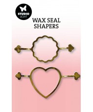 Wax Shapers Scallop & heart 2pc