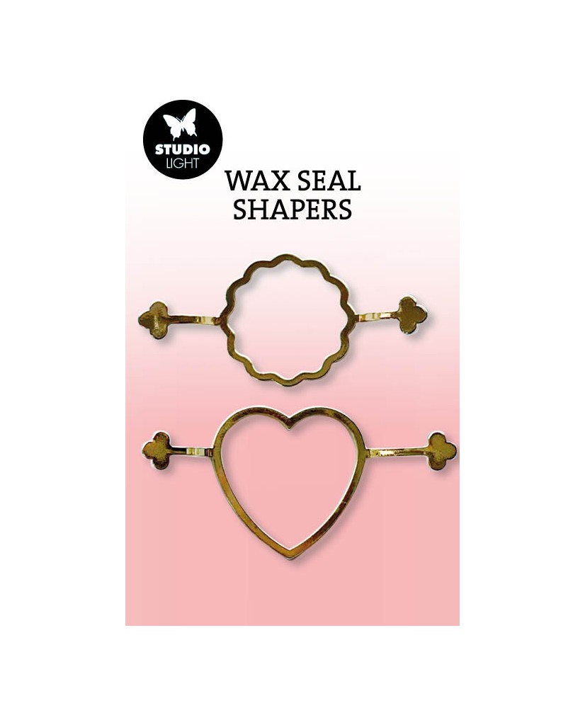 Wax Shapers Scallop & heart 2pc