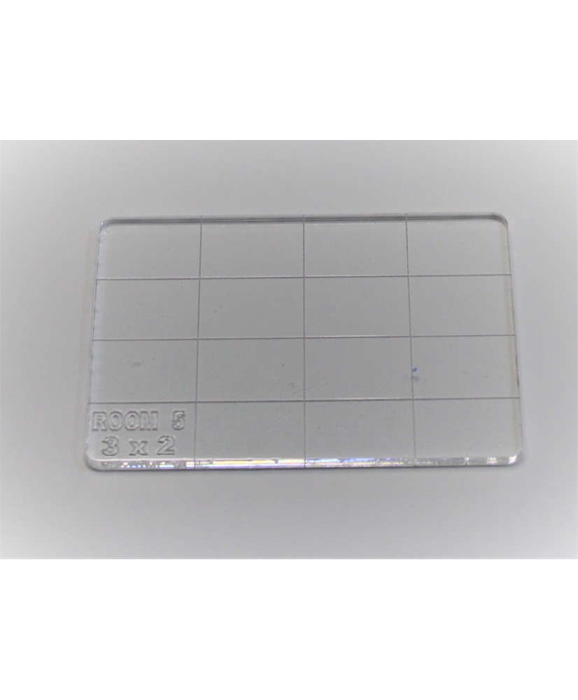 Acrylic Block-7.62 x5.08cmx 3mm
