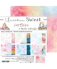 UNICORN SWEET - Set of 20.3x20.3 papers