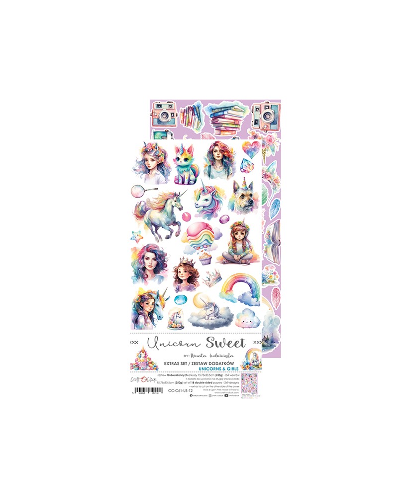 UNICORN SWEET - Exstra set - Unicorns & girls