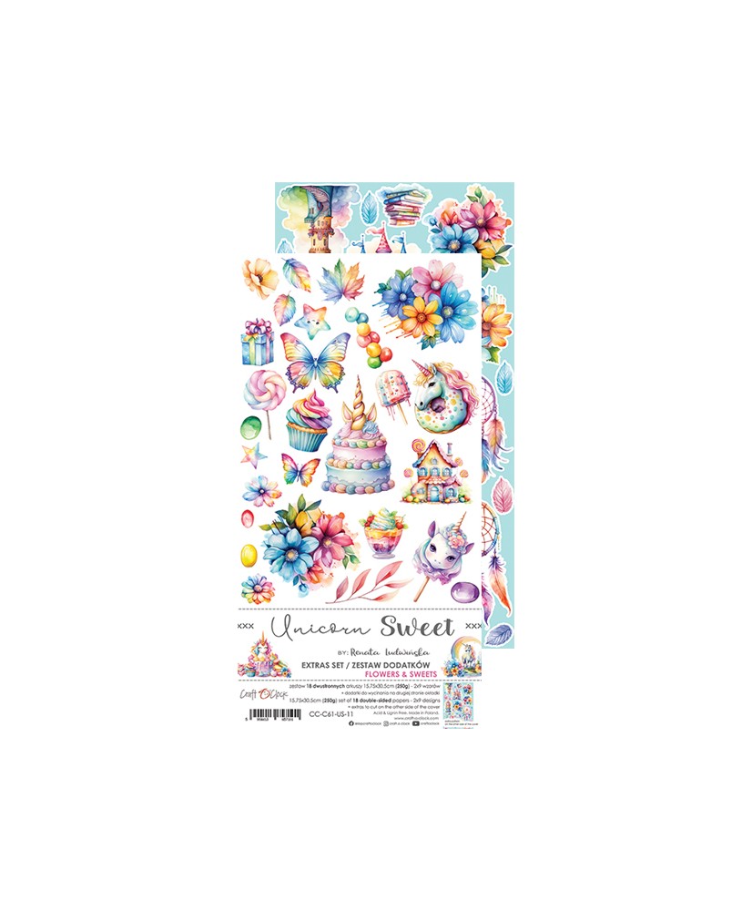 UNICORN SWEET - Exstra set-Flowers & Sweets