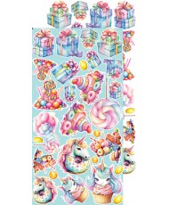 UNICORN SWEET - Exstra set-Flowers & Sweets