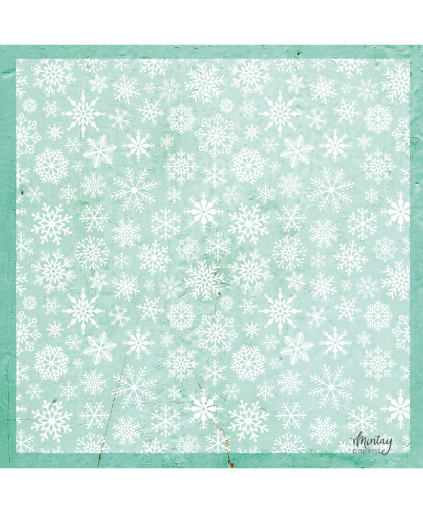 12 x 12 Decorative Vellum - Snowflakes