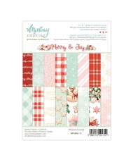 6 x 8 Add-On Paper Pad - Merry & Joy