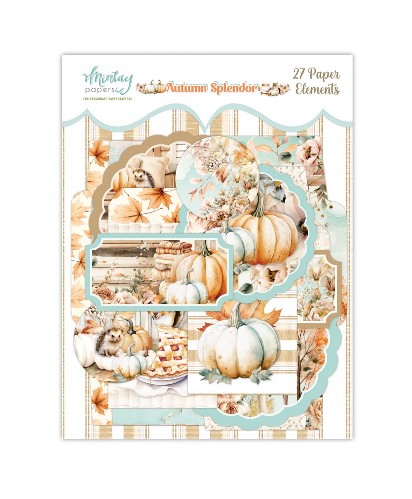 Paper Elements - Autumn Spendor, 27pcs