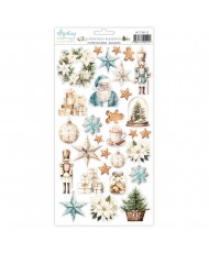 6 x 12 Paper Stickers - Christmas B - Elements