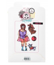 ABM Clear Stamp Doggie diva 4 PC