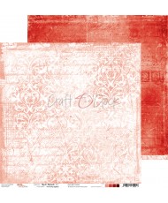 Red Mood - Set Of Papers 12x12