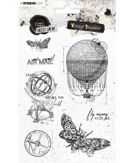 SL Clear stamp Time flies...