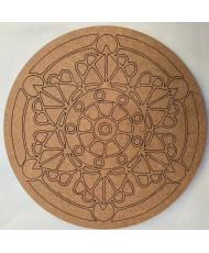 Mandala - 12cm Stained Glass