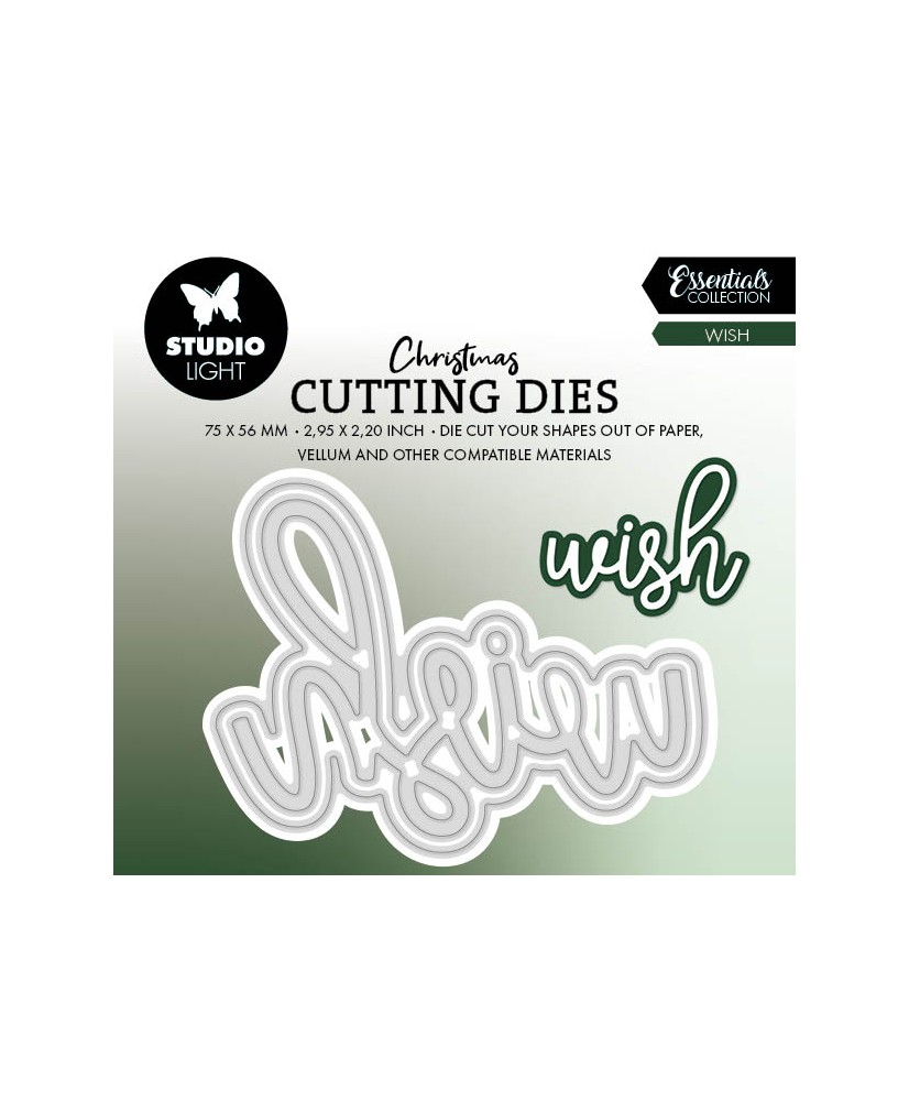 Essentials Cutting Die - Wish 2pc