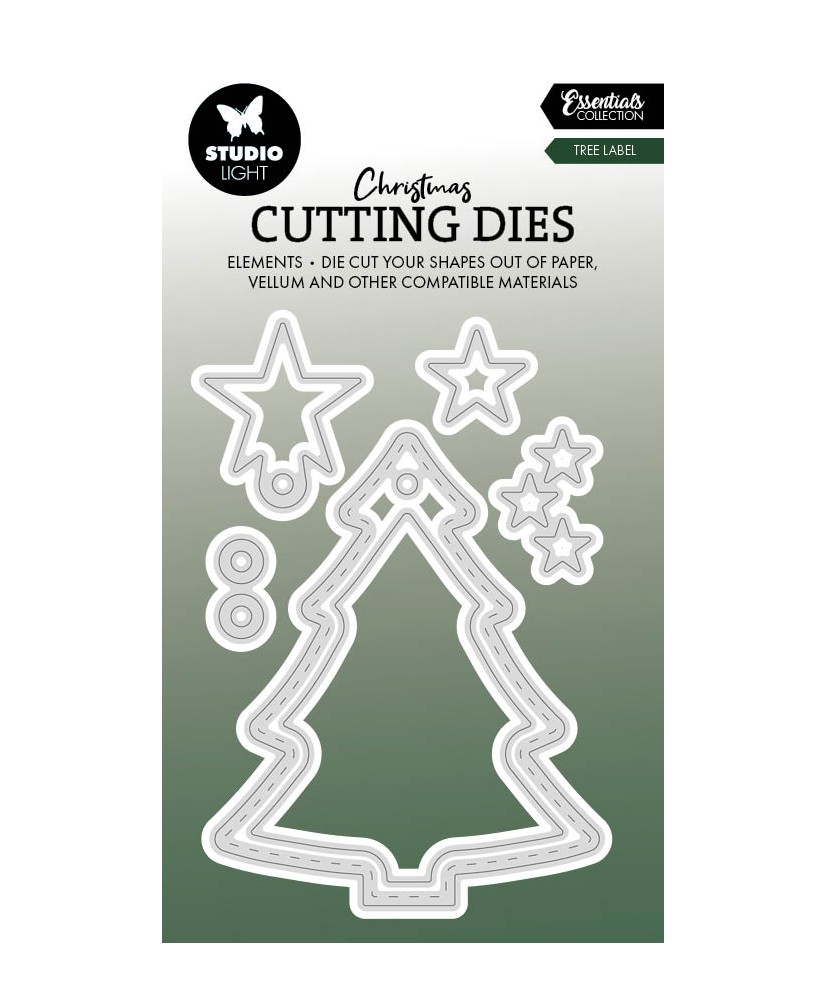 Essentials Cutting Dies - Tree Label