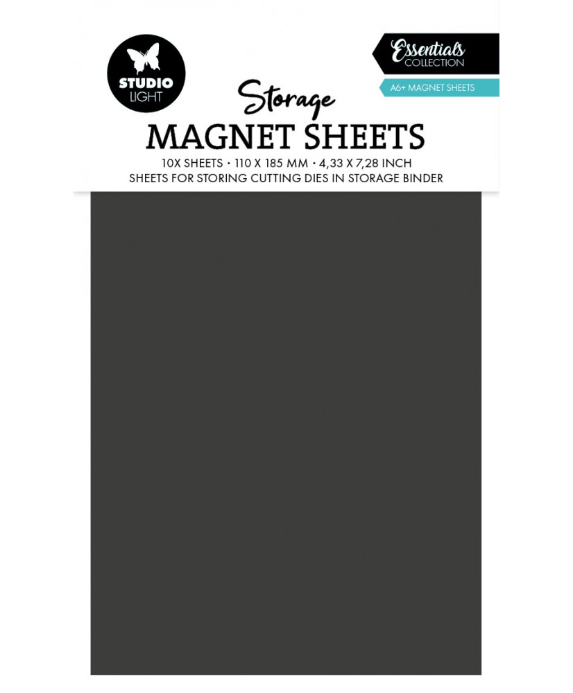 SL Storage Magnet sheet A6+ sheet Essentials 110x185x4mm 10PC