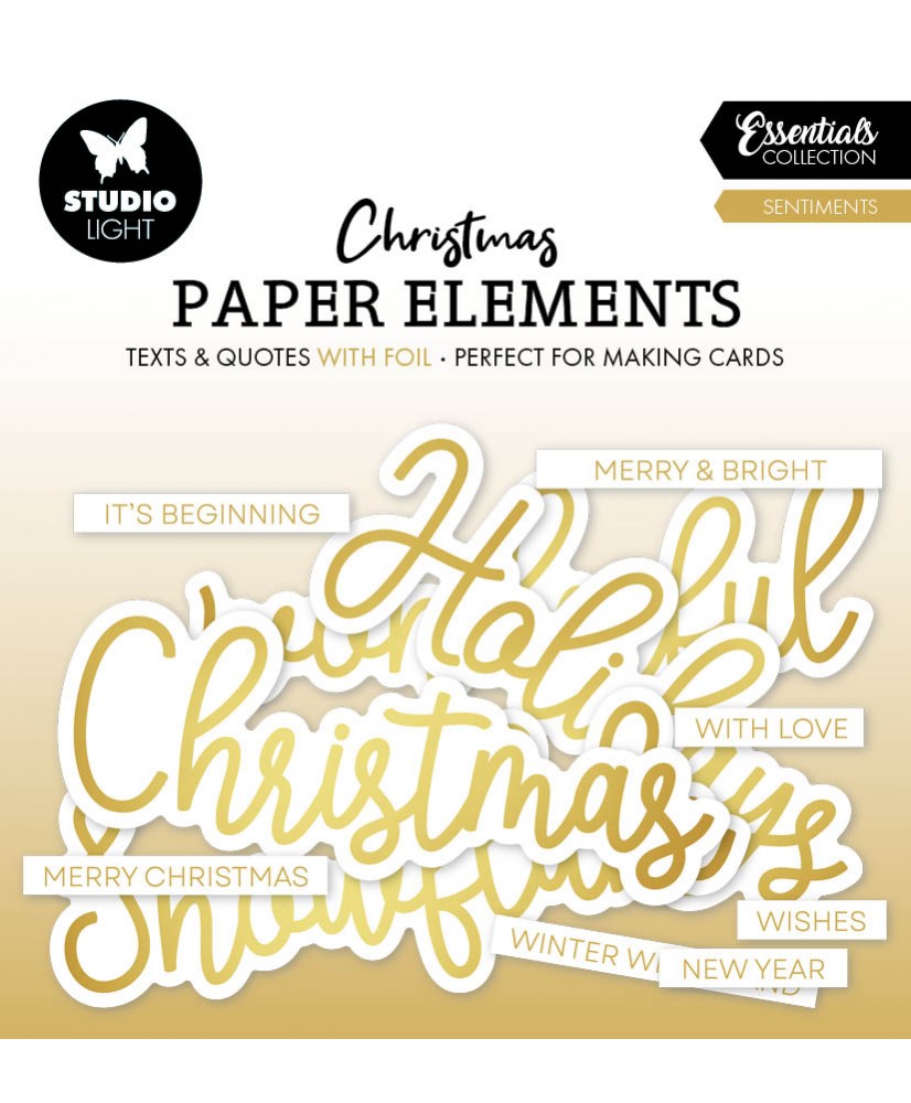 Essentials Paper Elements - Golden Elements