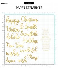 Essentials Paper Elements - Golden Elements