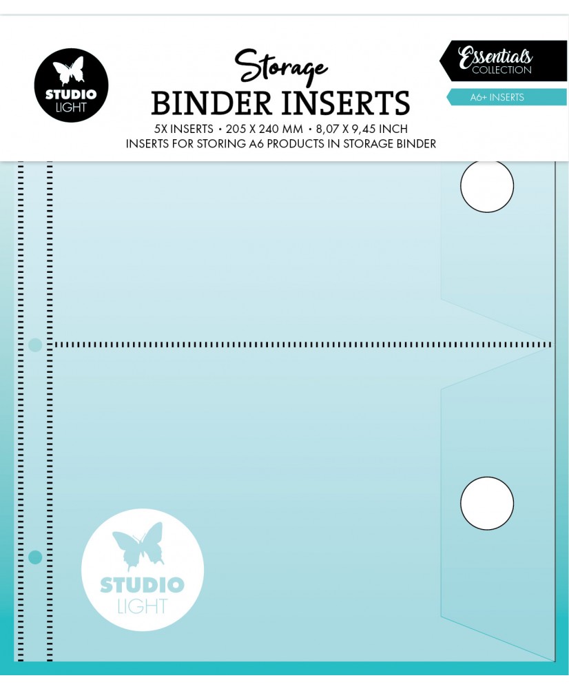 SL Storage Insert A6+ Inserts 205x240x5mm 5 PC