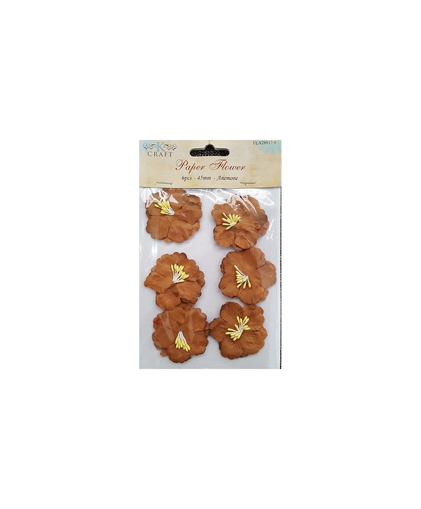 Paper Flower Copper Anemone