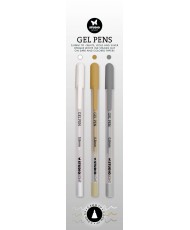 SL Gel Penns White, Gold...