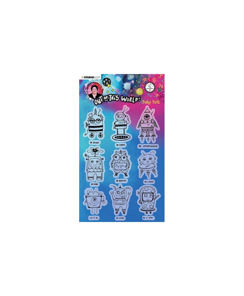 ABM Clear Stamp Baby Bots Out Of This World  nr.74