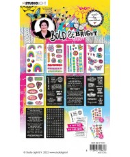 ABM  Sticker Pad Sticky quotes & elements Bold & Bright