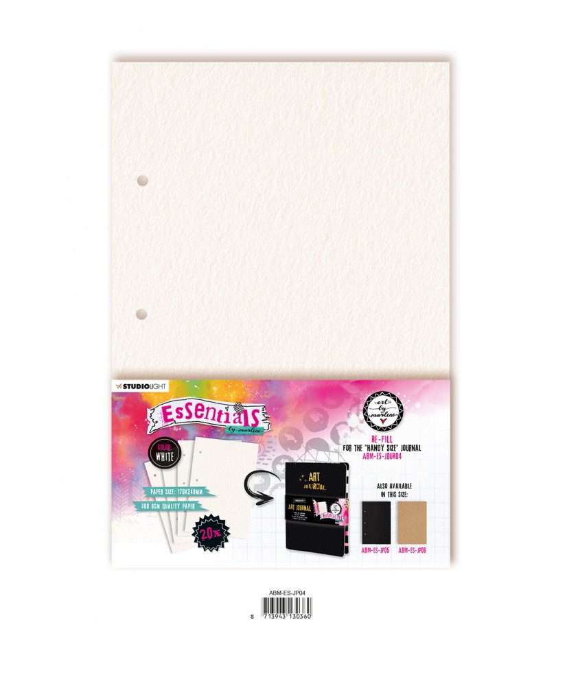 ABM Journal Pages For ABM-ES-JOUR04 Black 170x240x8mm