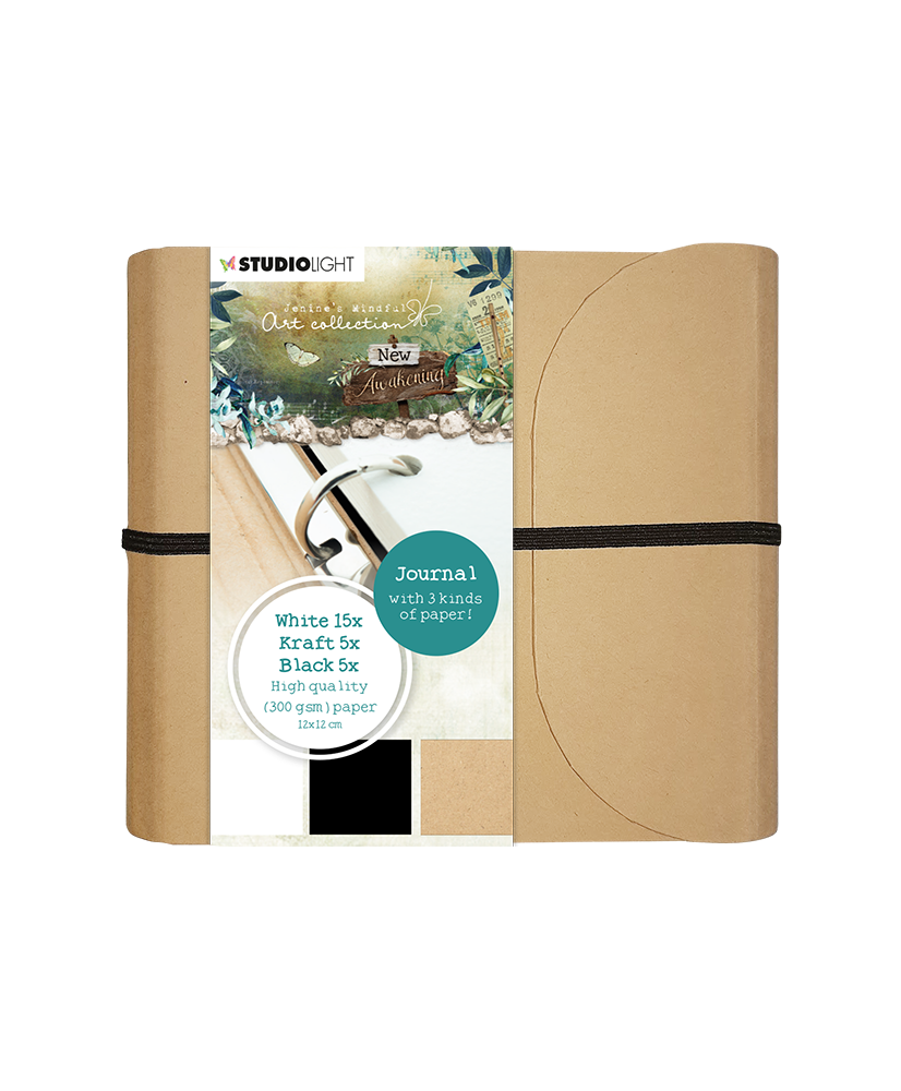 JMA Journal White/black/kraft (12×12 cm).01